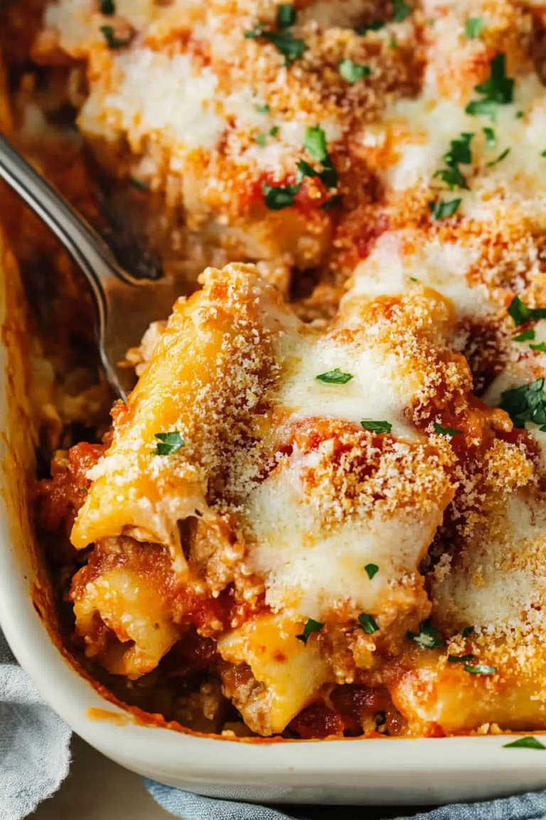 Chicken Parmesan Casserole Dish