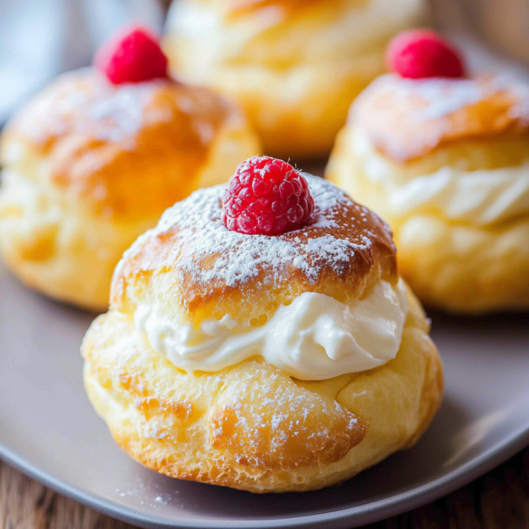Homemade Cream Puffs Recipe