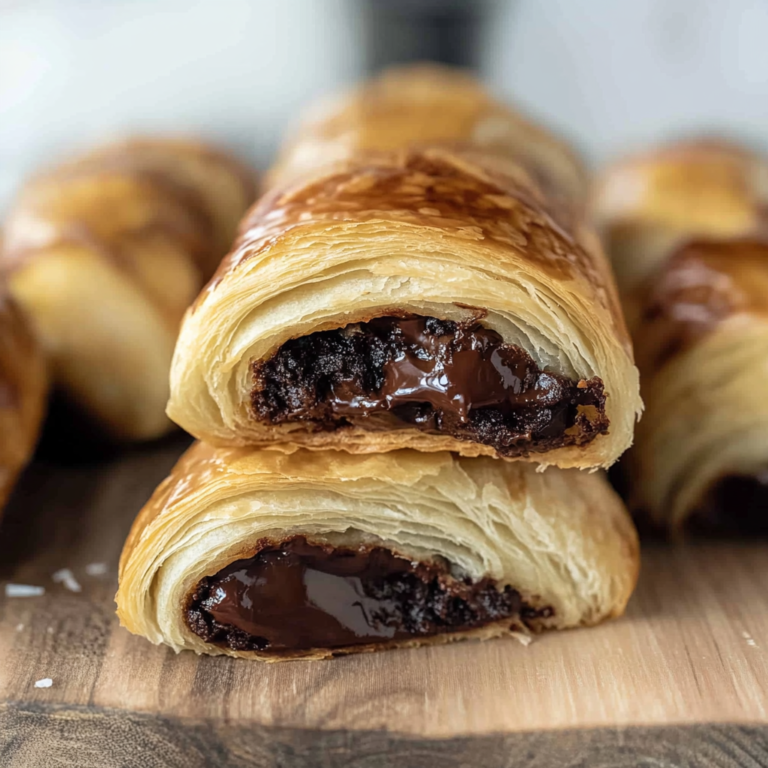 Homemade Chocolate Croissants Recipe