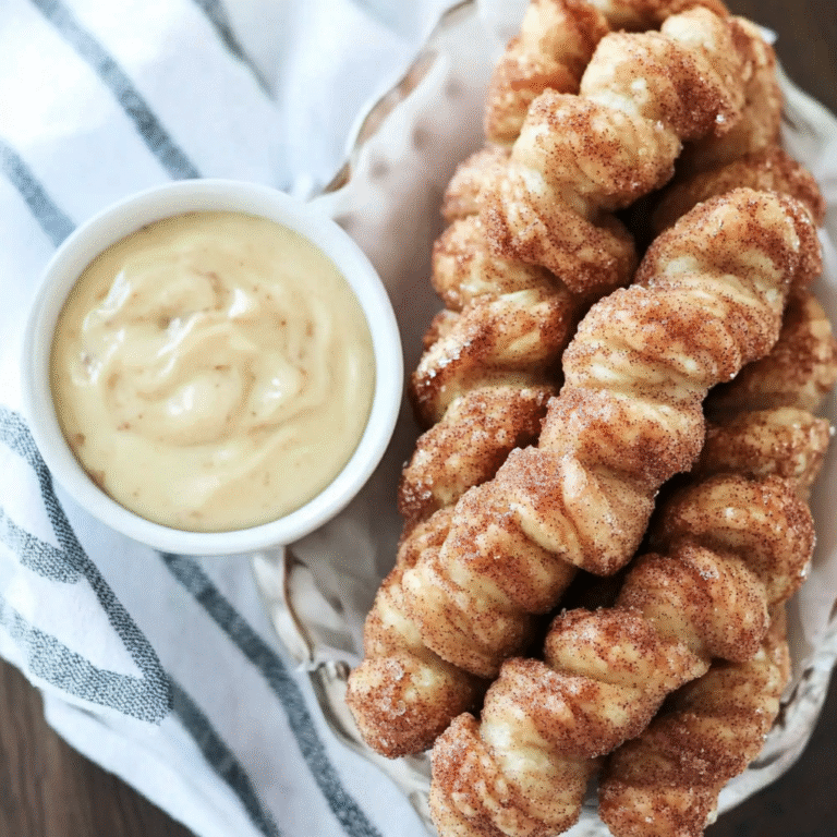 Homemade Cinnamon Twists