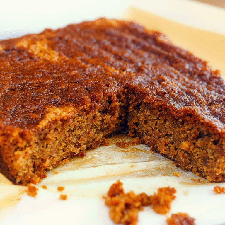 Easy Flourless Oatmeal Carrot Cake