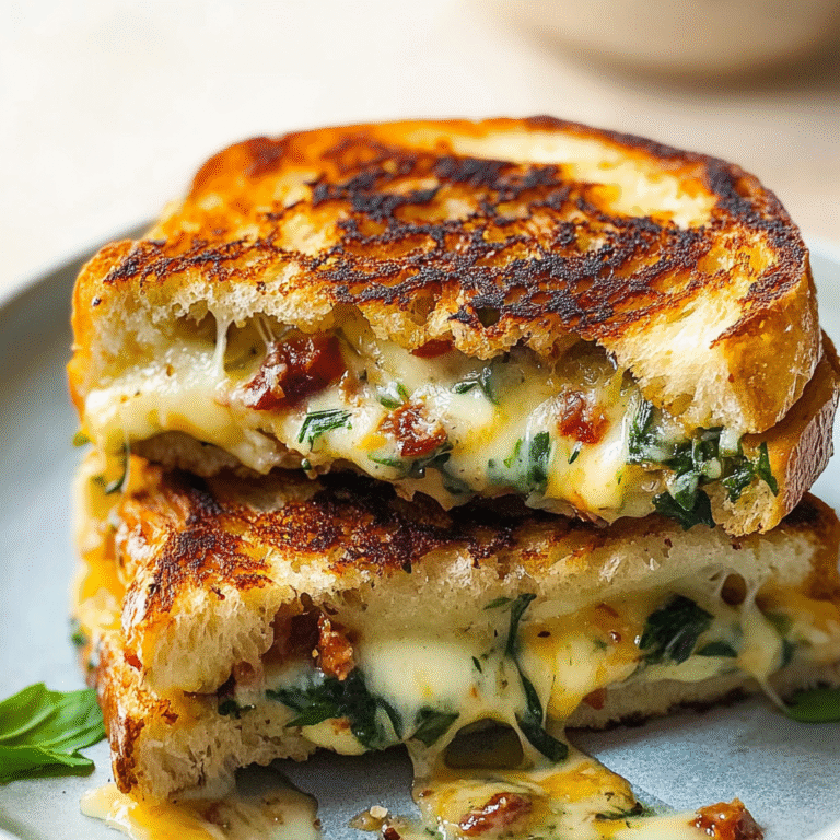 Mediterranean Grilled Cheese Sandwich