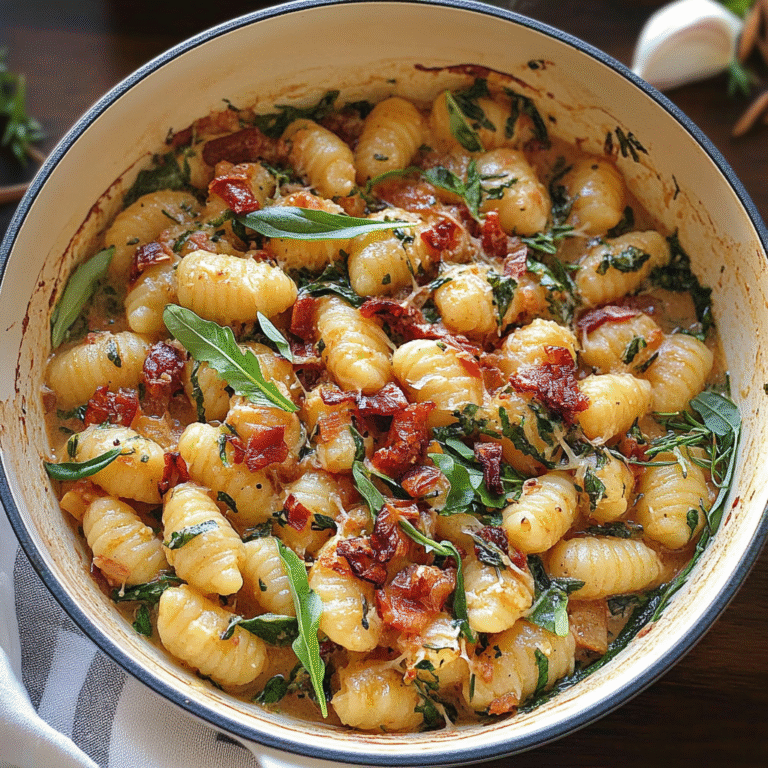 Creamy Tuscan Gnocchi Recipe