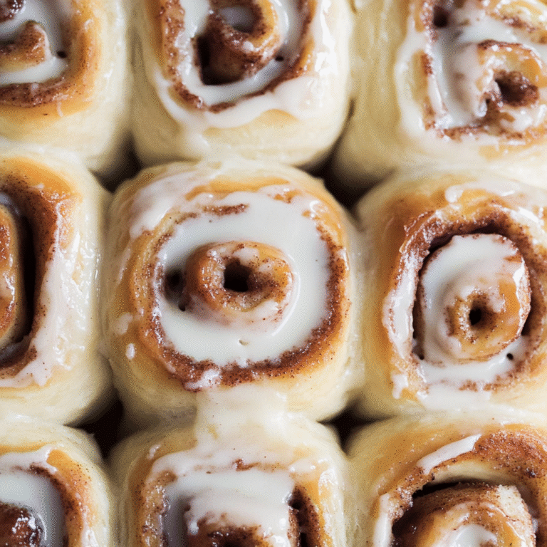 Easy Eggnog Cinnamon Rolls Holiday Recipe