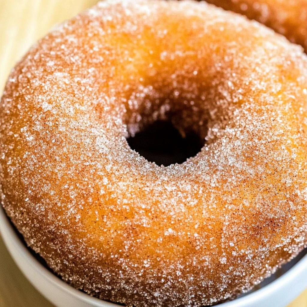 Baked Apple Cider Donuts (Cake)