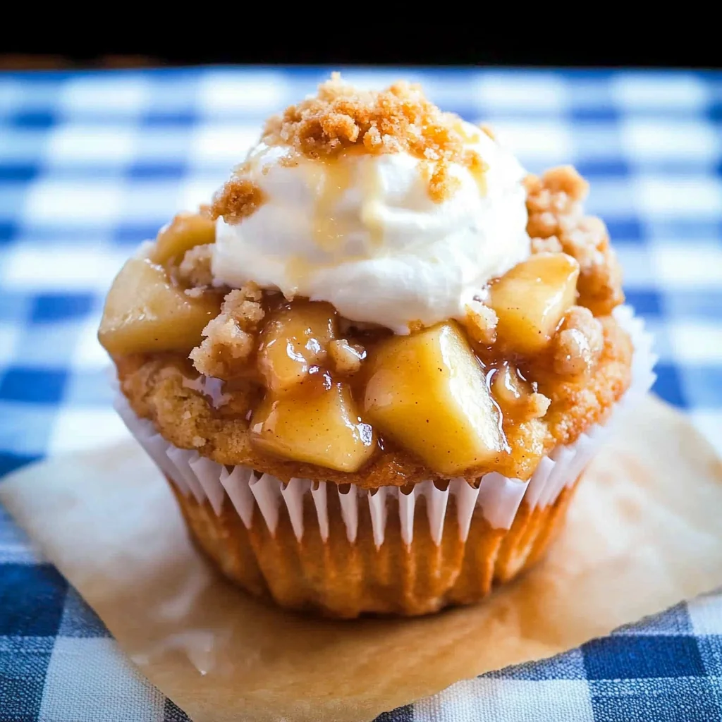 Easy Apple Pie Cupcakes