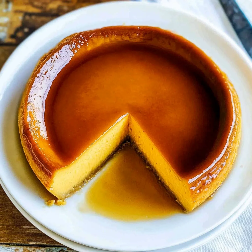 Easy Pumpkin Flan Recipe with Condensed Milk