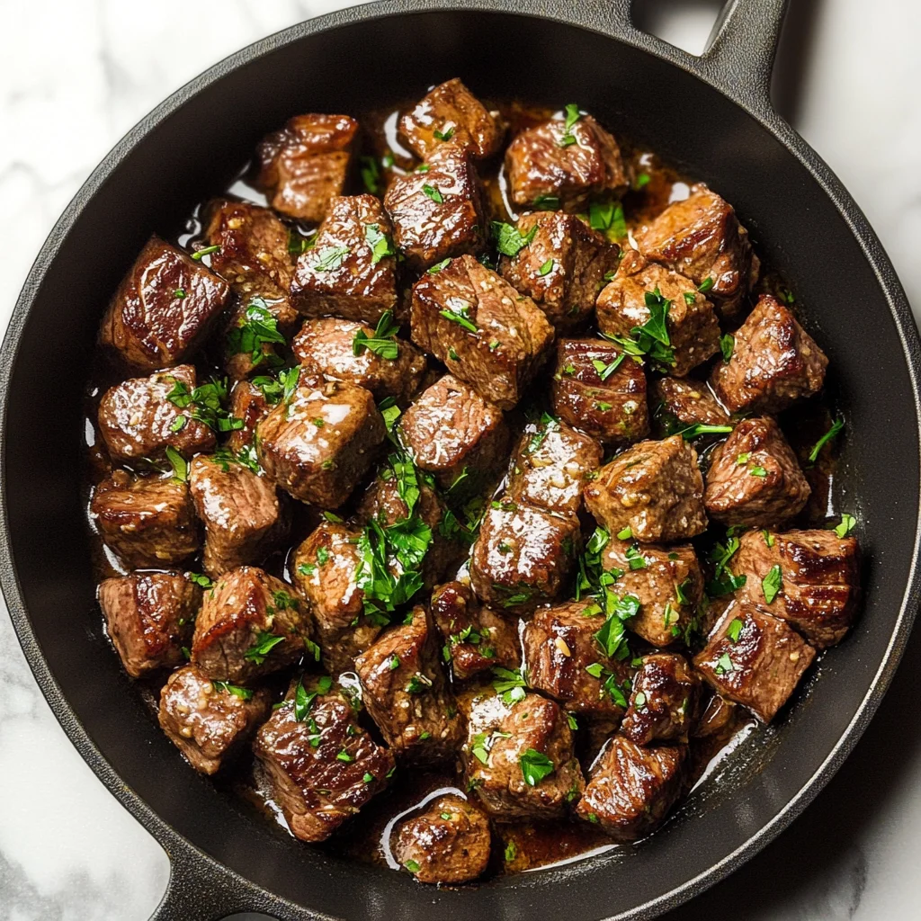 Garlic Butter Steak Bites