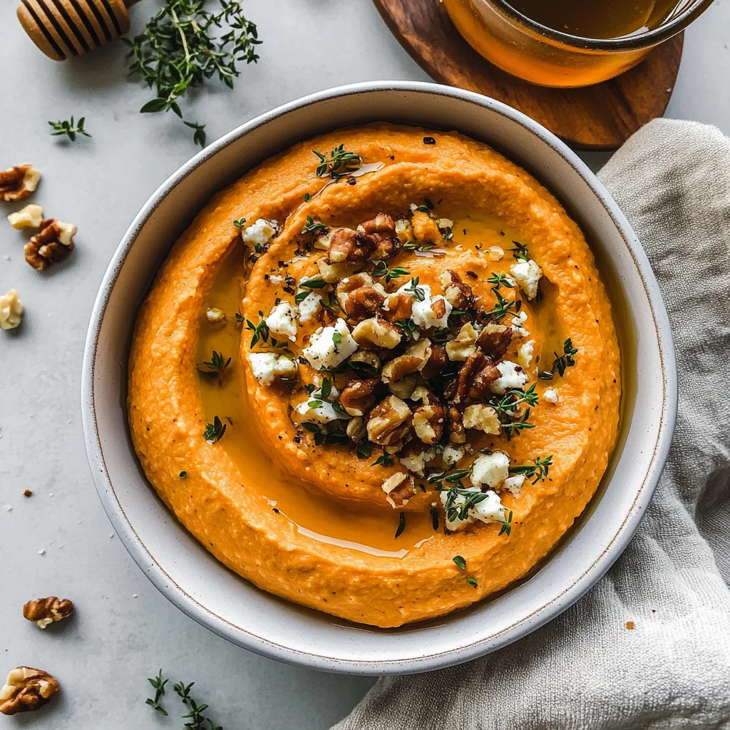 Pumpkin Whipped Feta Dip
