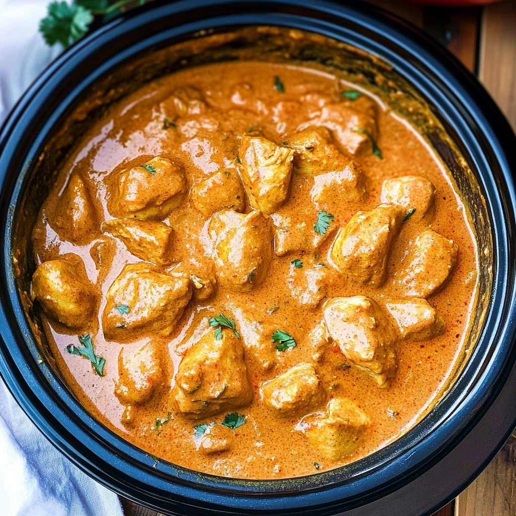Slow Cooker Butter Chicken