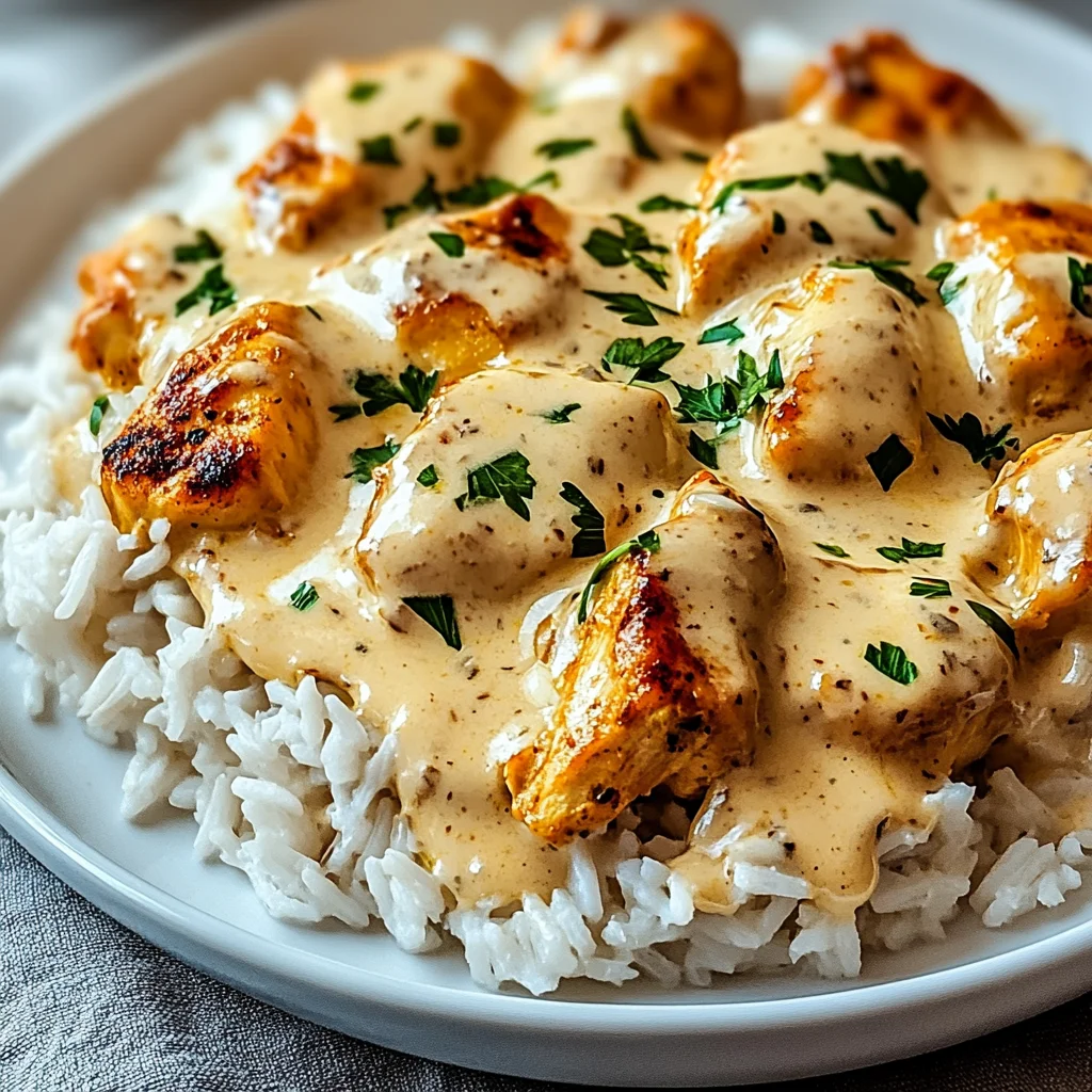 Best Smothered Chicken and Rice Recipe