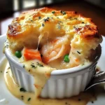 Cheddar Bay Biscuit Seafood Pot Pie