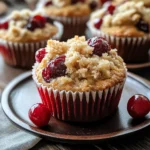 Cherry Cobbler Muffins