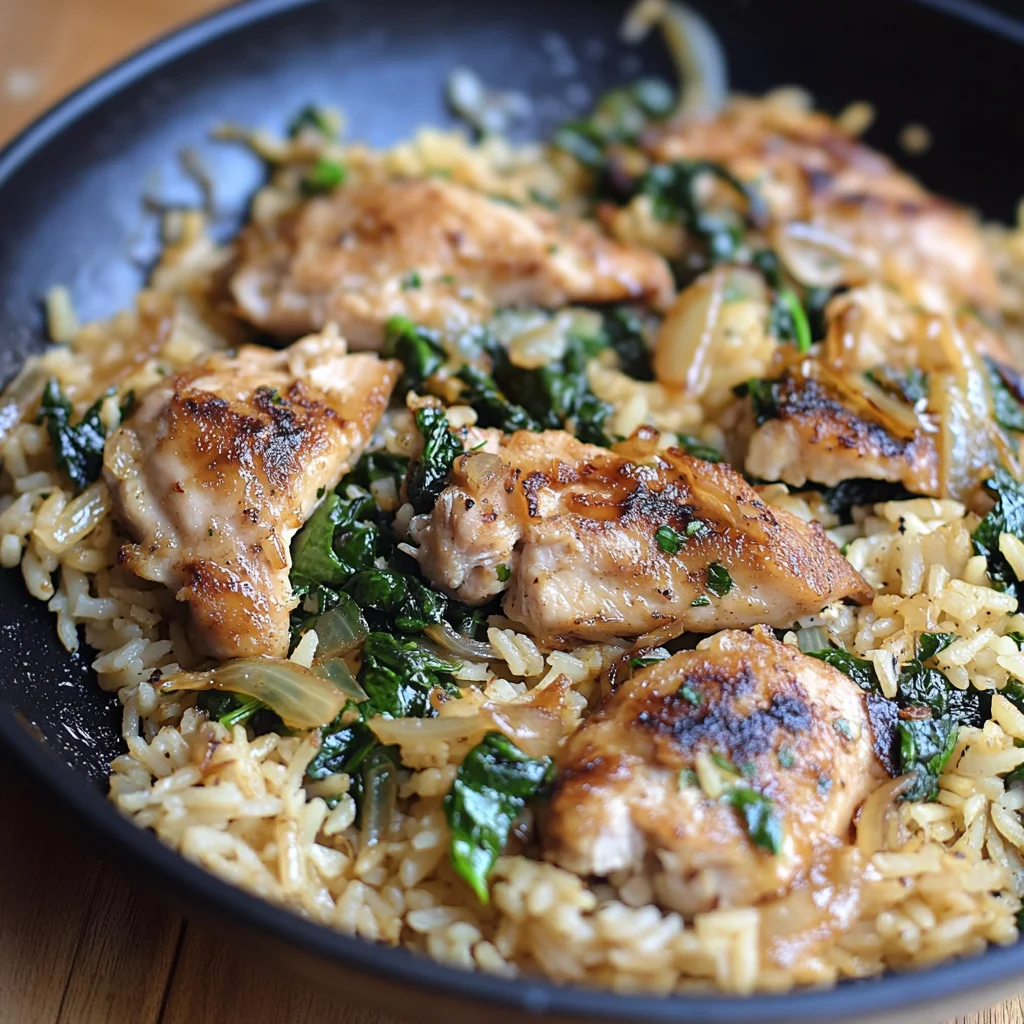 French Onion Chicken and Rice