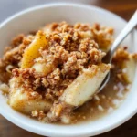 Healthy Breakfast Apple Crumble