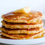 Healthy Oatmeal Apple Pancakes