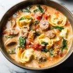 Italian Sausage Tortellini Soup