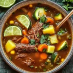 Mexican Beef and Vegetable Soup