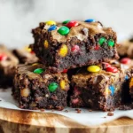 Monster Cookie Fudgy Brownies