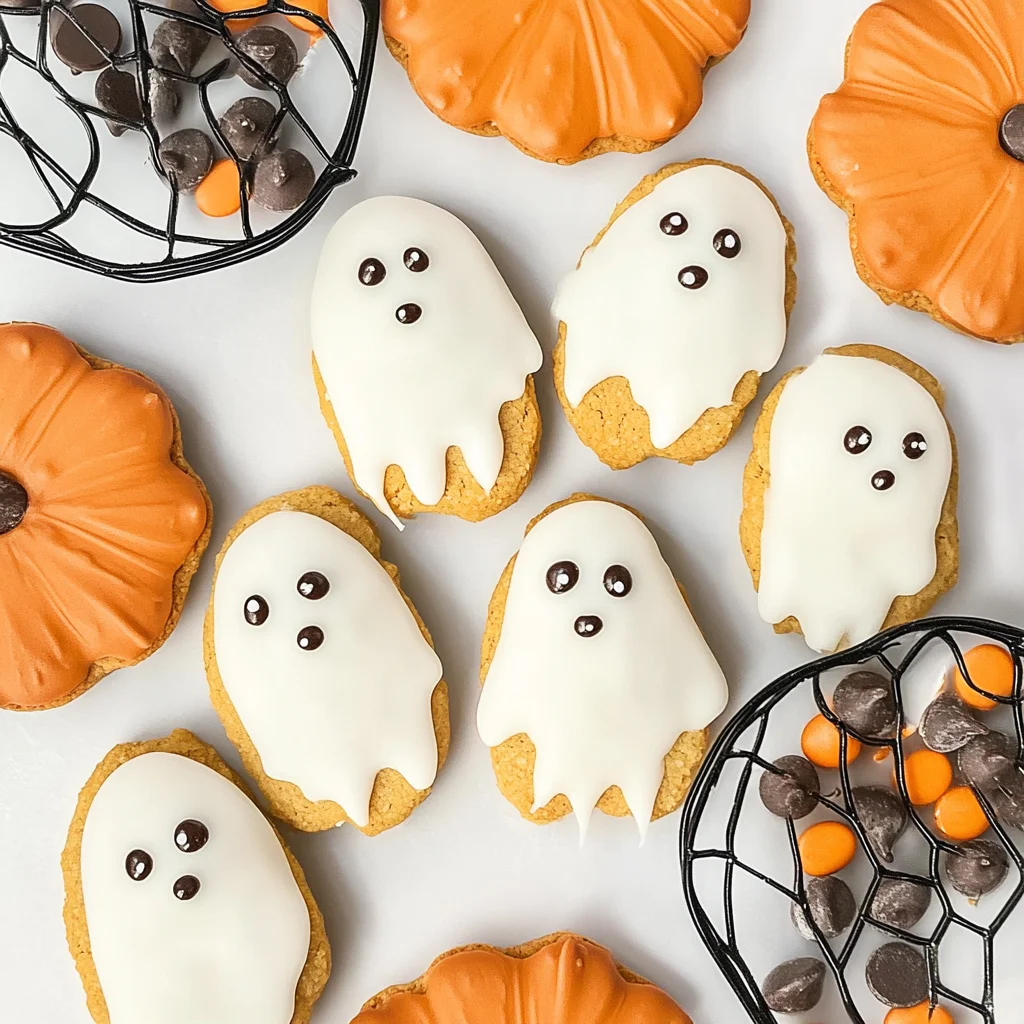 Nutter Butter Ghost Cookies