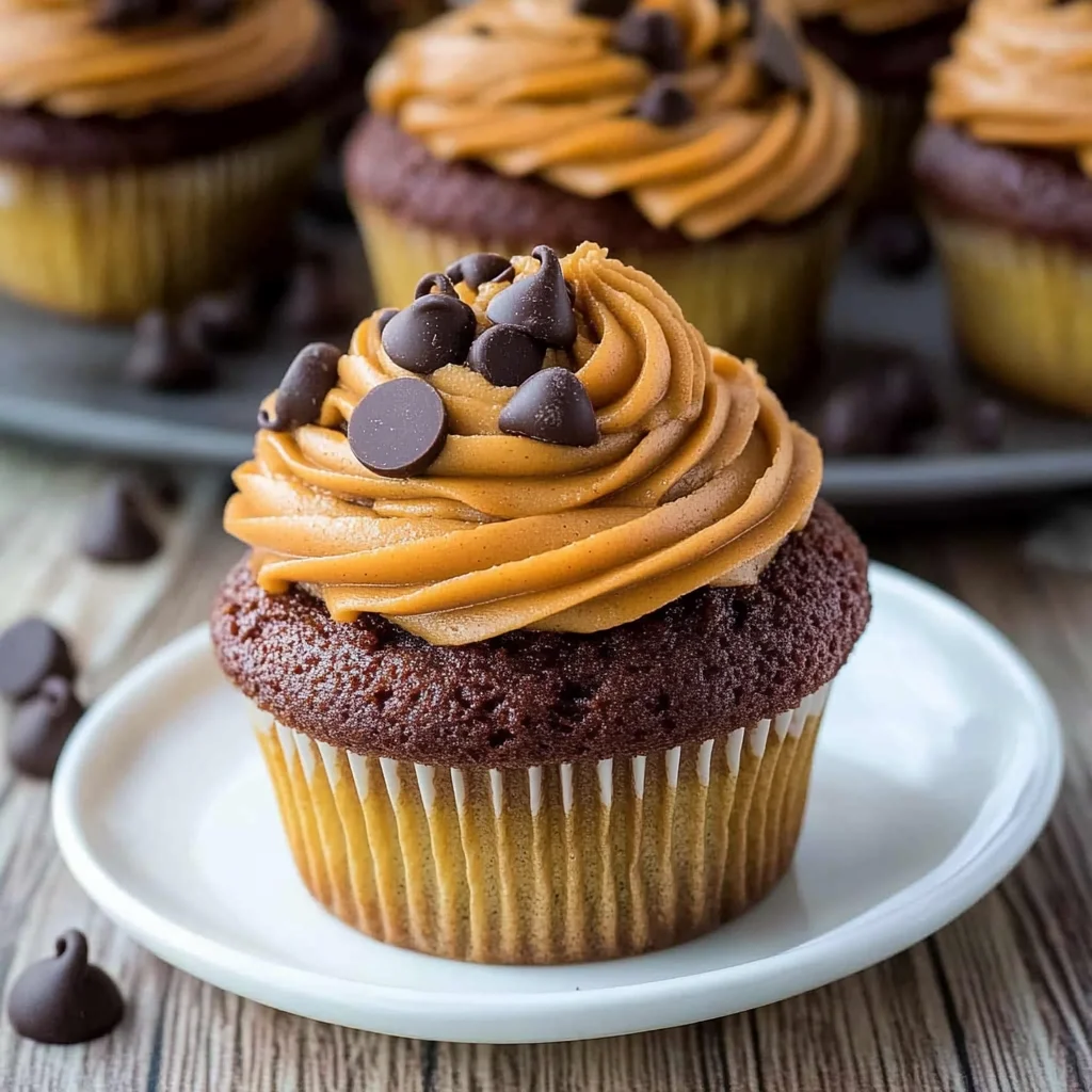 Pumpkin Chocolate Chip Cupcakes