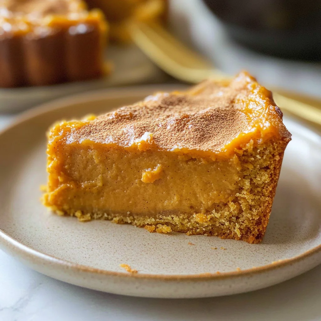 Pumpkin Gooey Butter Cake Recipe