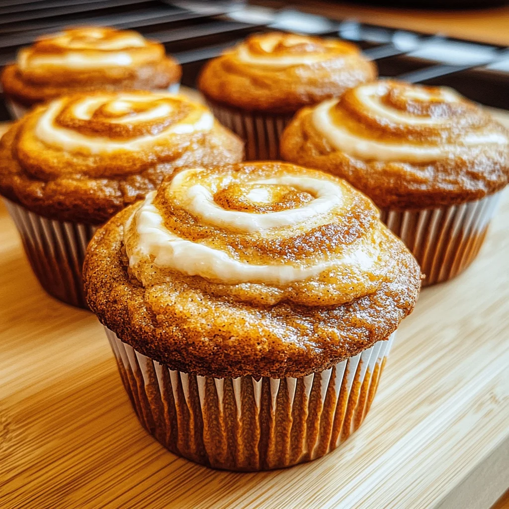 Pumpkin Swirl Muffins