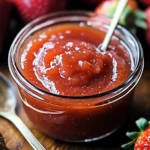 Slow Cooker Strawberry Applesauce – A Homemade Delight!