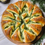 Spring Greens Star Bread