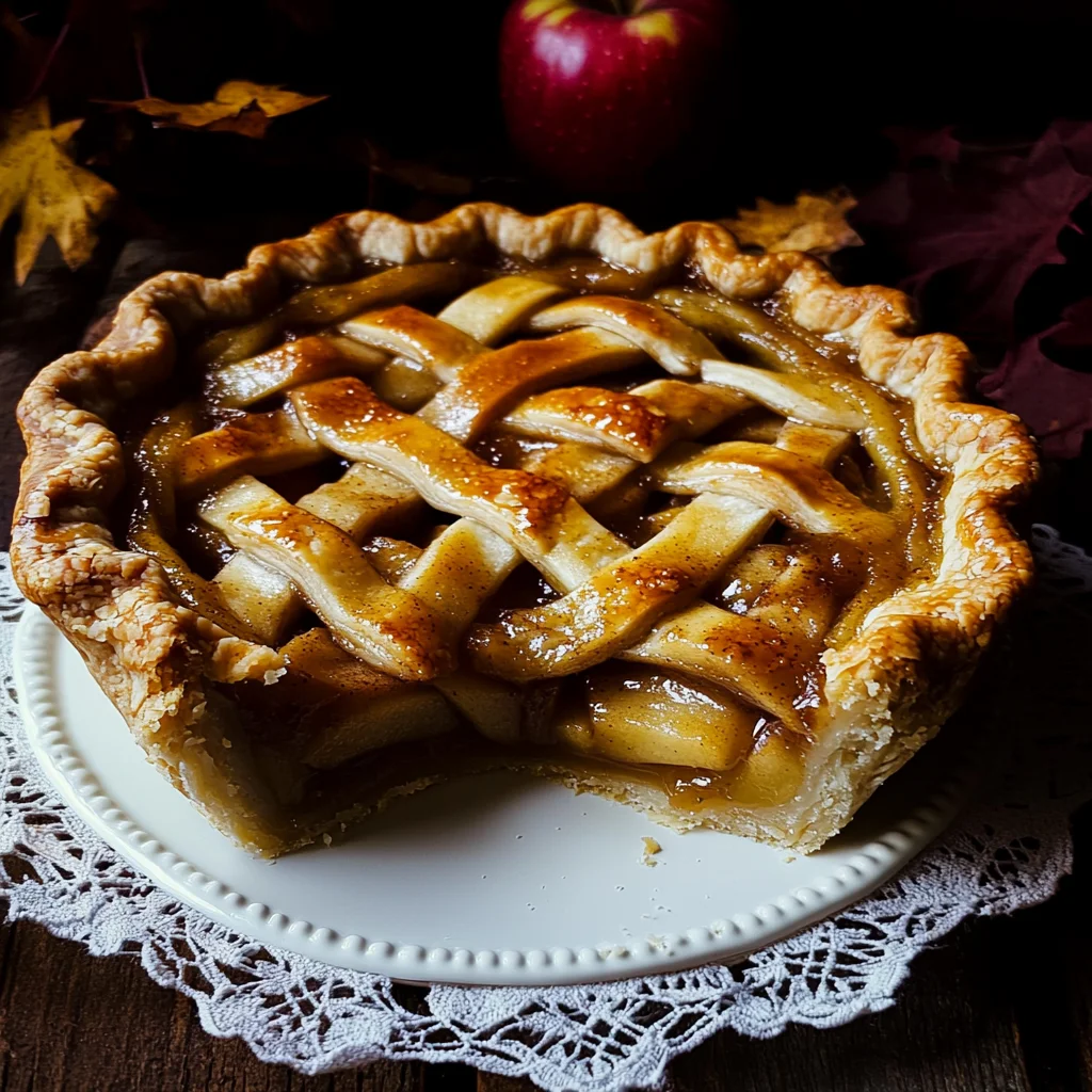 Toffee Apple Pie