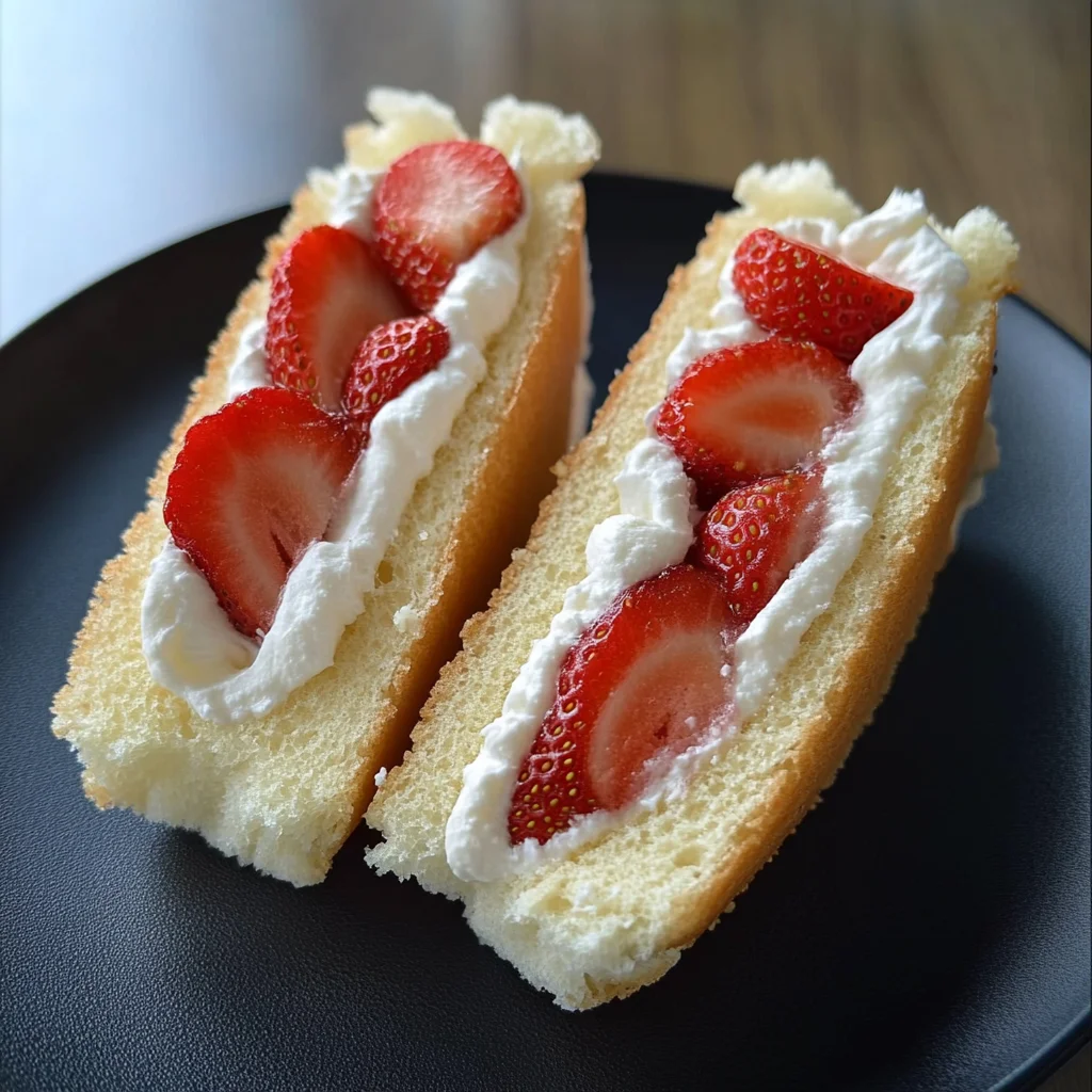 4-ingredient Strawberry Sando