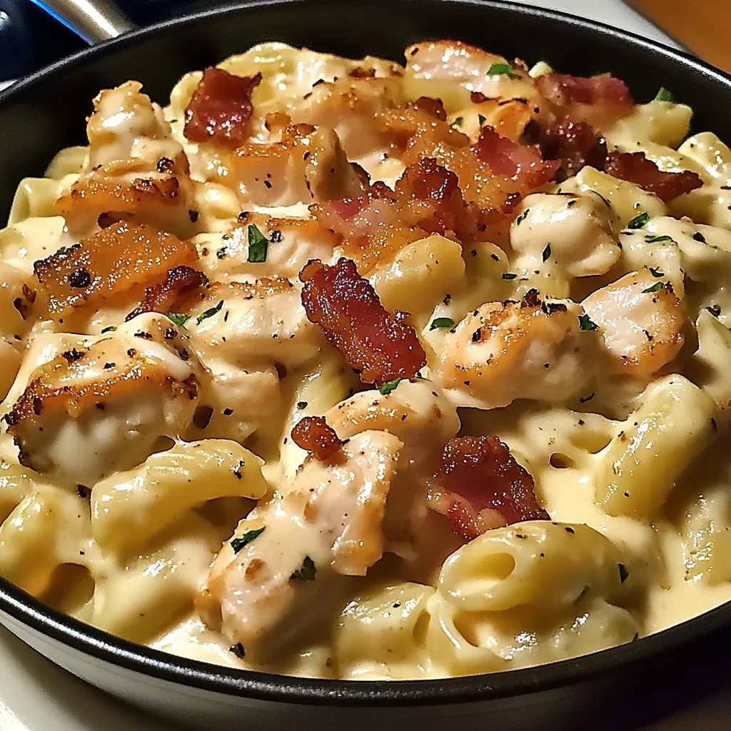 Chicken Bacon Ranch Pasta