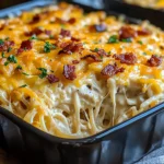 Creamy Southern Spaghetti Bake