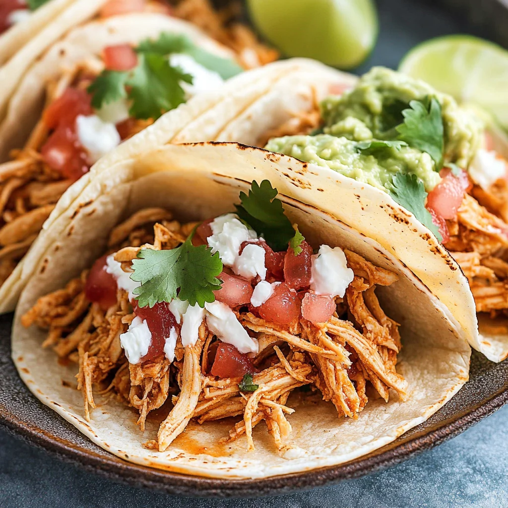 Crockpot Chicken Tacos