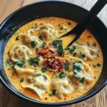 Curry Dumpling Soup