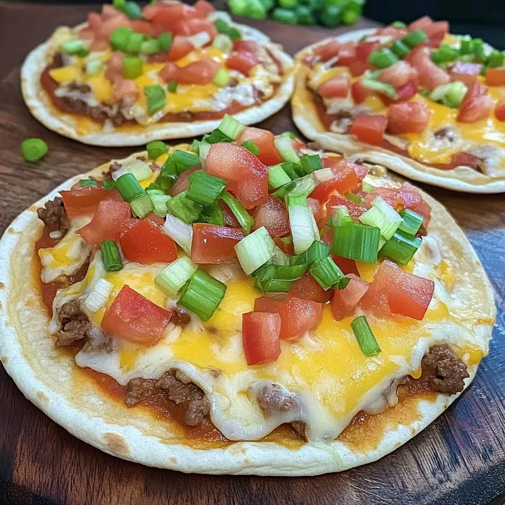 Easy Mexican Pizzas