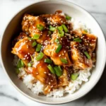 Honey Garlic Slow Cooker Chicken Thighs