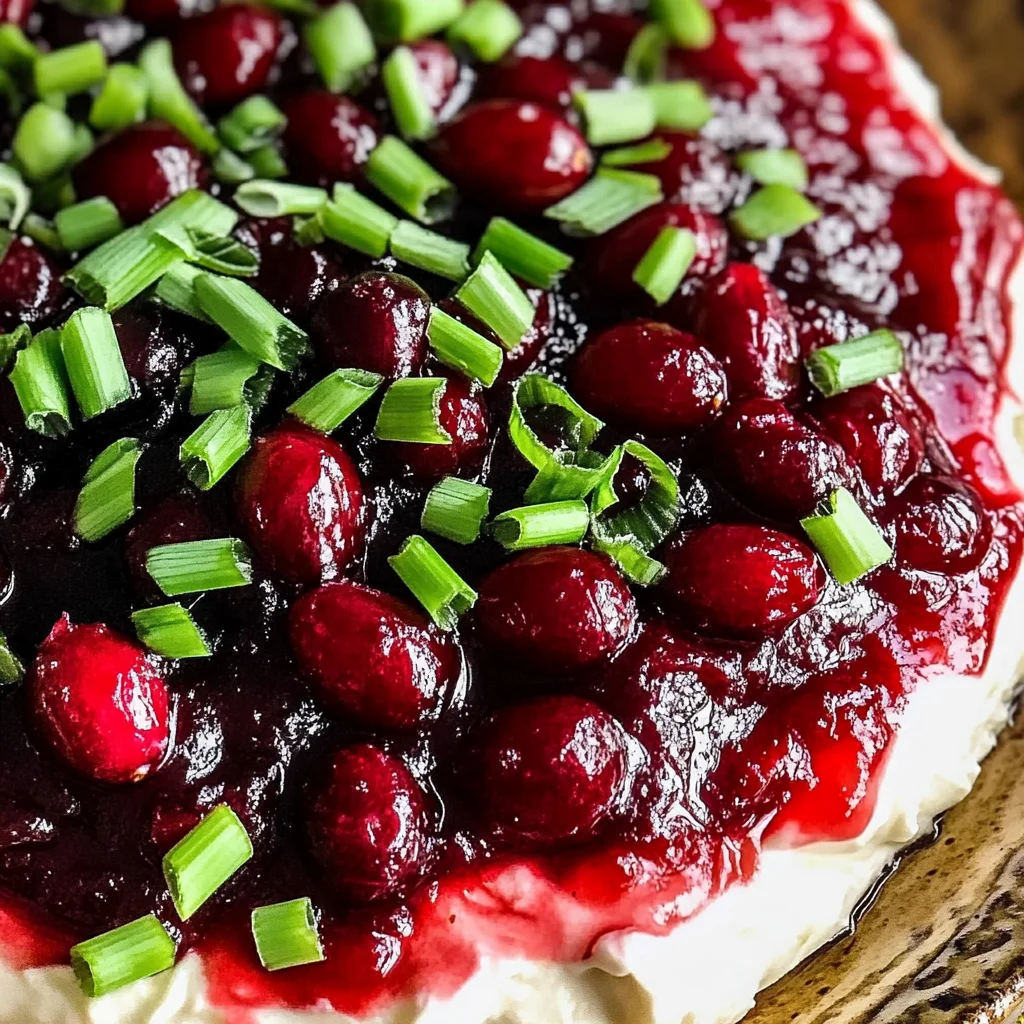 10-Minute Cranberry Jalapeno Dip