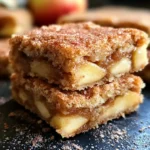 Apple Snickerdoodle Bars