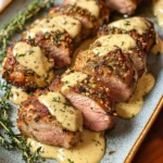 Best-Ever Pork Tenderloin with Dijon Cream Sauce