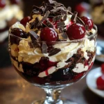 Black Forest Trifle for Christmas