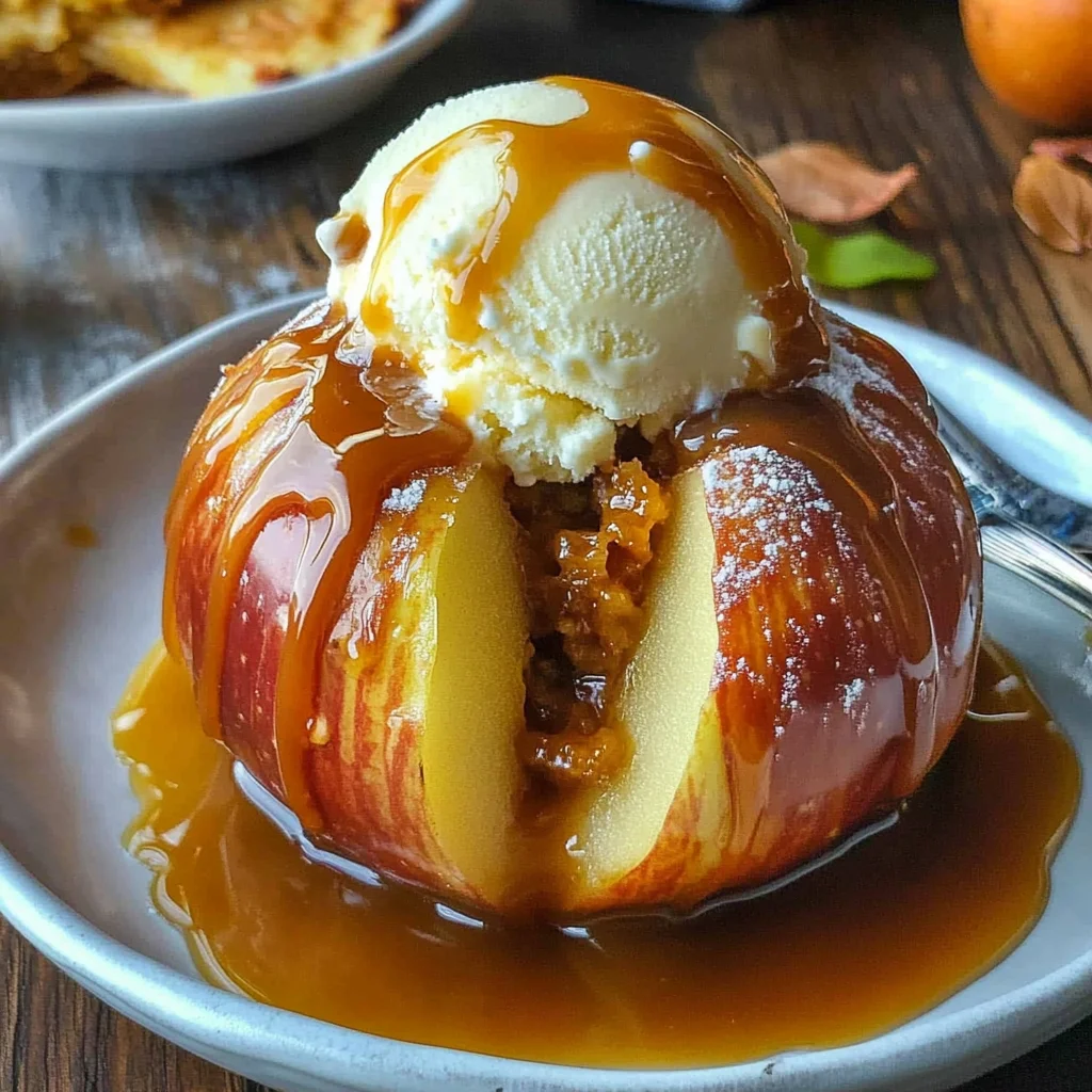 Caramel-Stuffed Bloomin' Apples