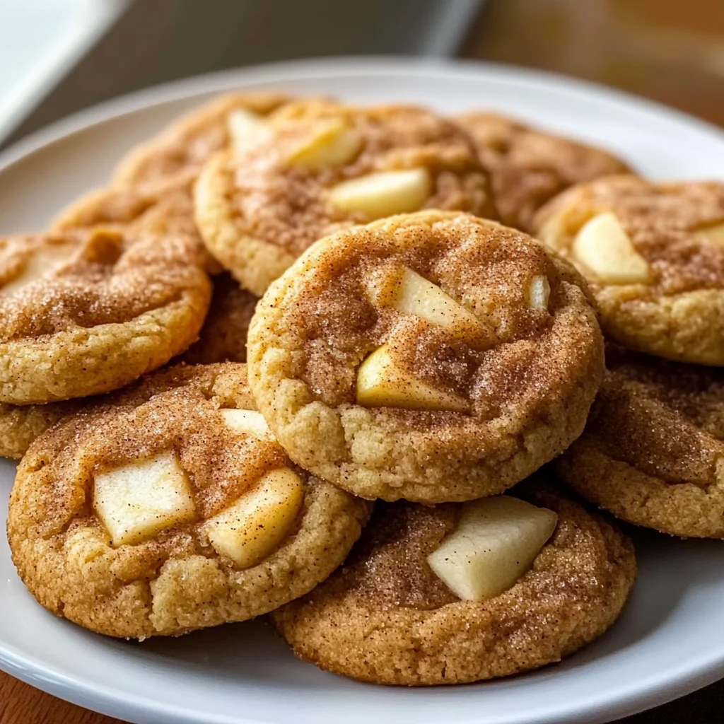 Caramel Apple Snickerdoodles