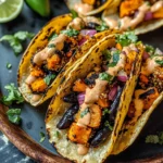 Chipotle Sweet Potato Quinoa Tacos