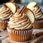 Cinnamon Apple Cider Cupcakes - Alrightwithme