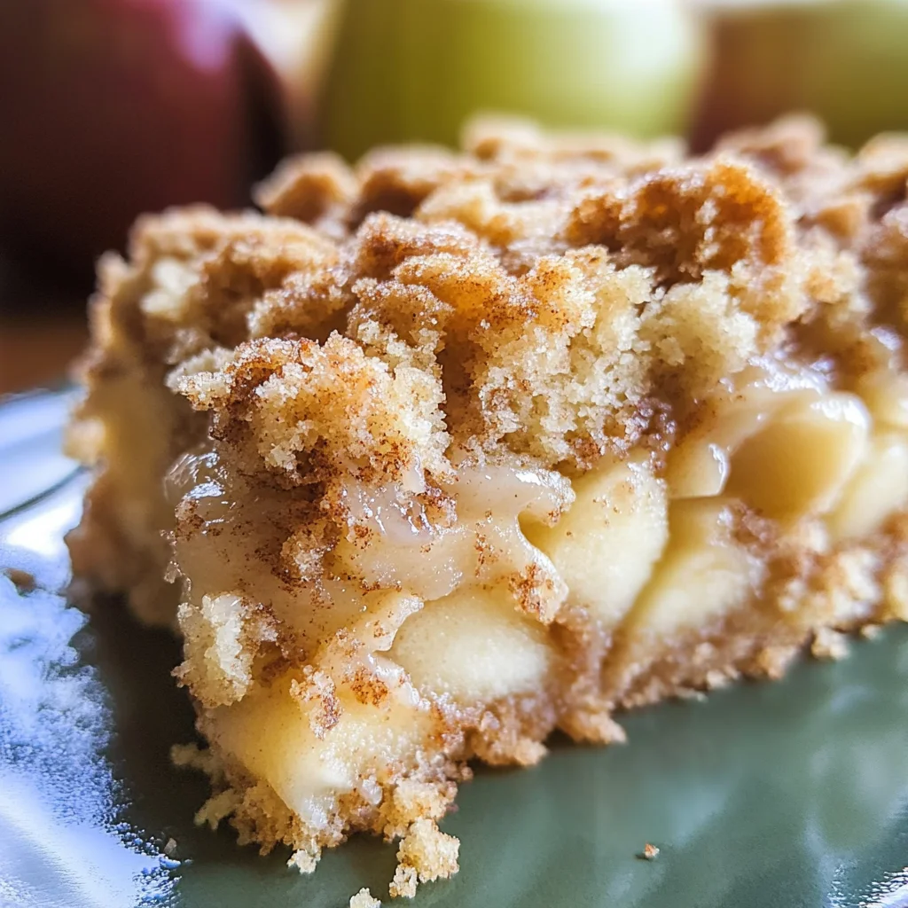 Cinnamon Apple Crumb Cake