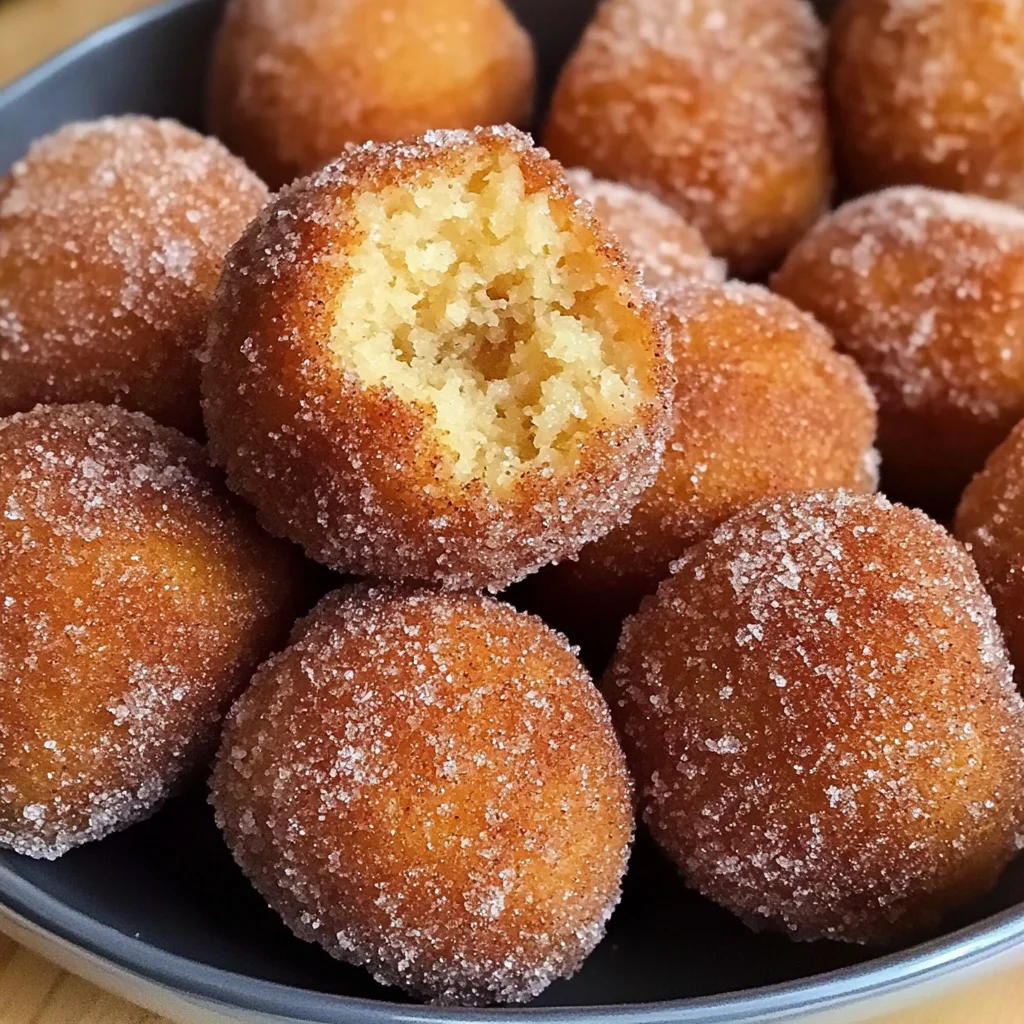 Classic Pumpkin Donut Holes - theamazingfood