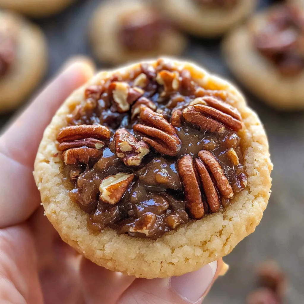 Crumbl pecan pie cookies