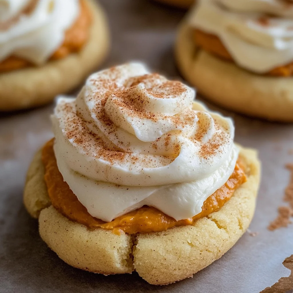 Crumbl pumpkin pie cookies