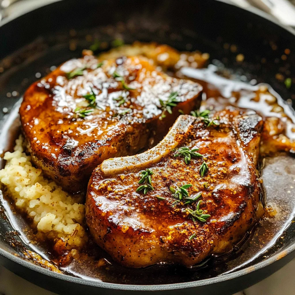 Easy 30 Minute Brown Sugar Pork Chops